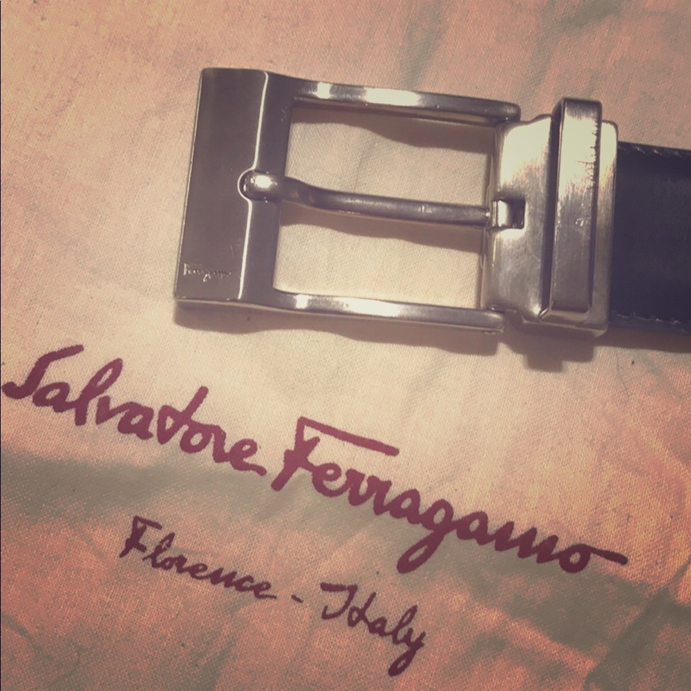 Mens Ferragamo reversible Belt